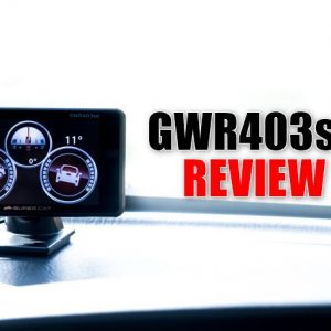 GWR403sdの実機レビュー！安全運転を意識出来るGPSレーダー探知機