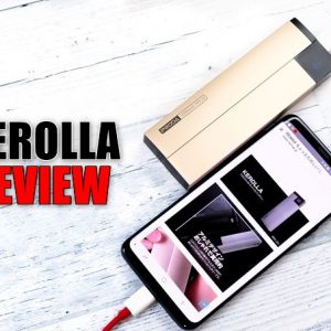 KEROLLA 10000mAhモバイルバッテリーのレビュー！小さい！残量表示が便利！