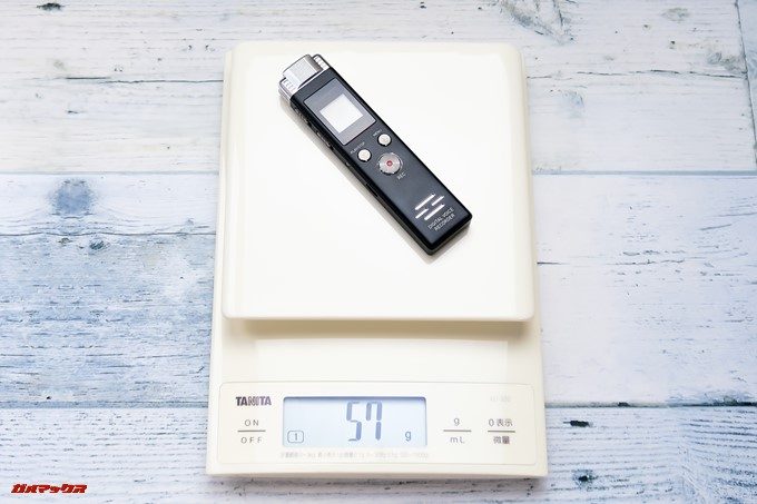 SoundPEATS Nano6の重量は57gです。