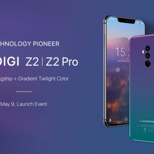 UMIDIGI Z2/Z2 Pro発表。切り欠け・フルバンド対応・グラデボディーのフラッグシップ機