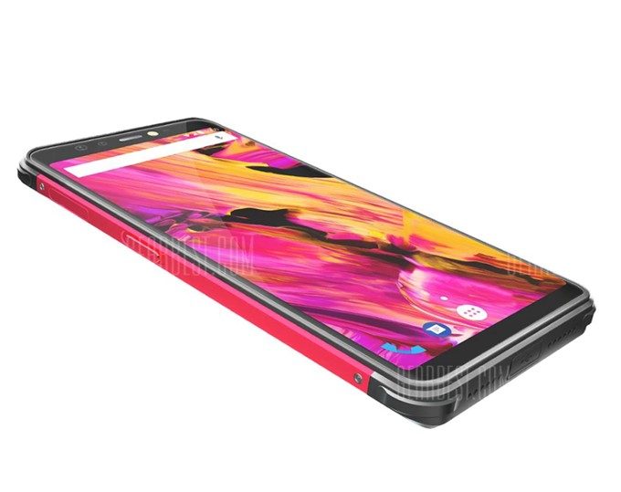 Vernee V2 Proの本体にはプッシュ・ツー・トークボタンが備わっています！