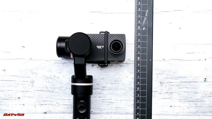 Feiyu Tech G5の大きさは約24cm