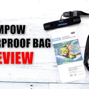 水辺でのスマホ利用は「MPOW WATERPROOF BAG」の防水ケースがオススメ！