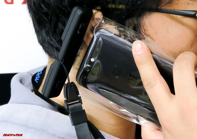 MPOW WATERPROOF BAGは電話の音も聞こえますし通話も可能です。
