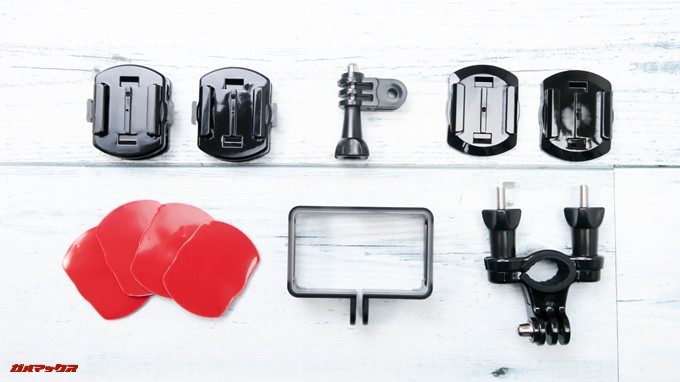 TEC.BEAN T3は沢山のアタッチメントが付属しています。