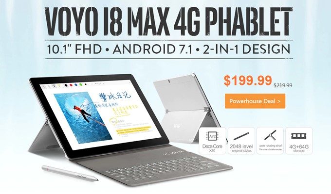 VOYO i8 Maxは5/9までフラッシュセール中!
