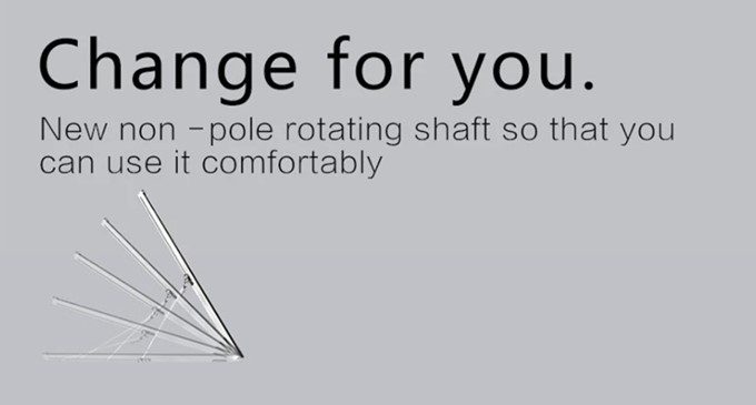 VOYO i8 Maxのスタンドは可動範囲が広いので好みの角度が見つかりやすいです。