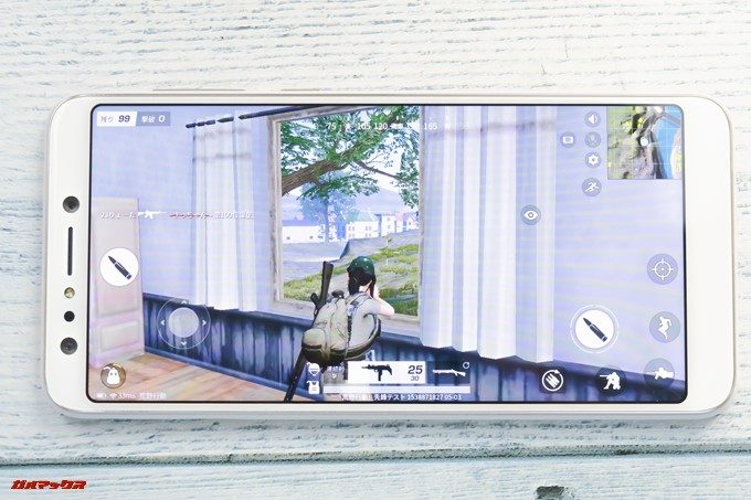 ZenFone 5Q/lite/Selfie（ZC600KL）は荒野行動を快適に遊べます。