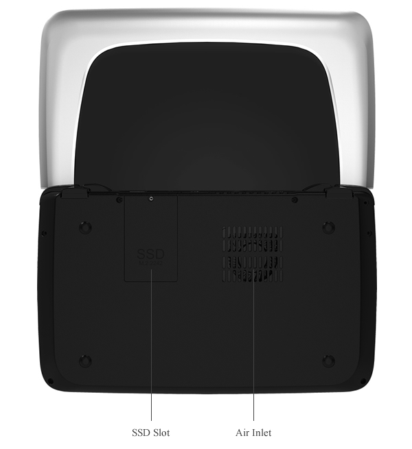 GPD WIN 2のSSDは換装可能となっており、簡単に容量を拡張することが可能です。