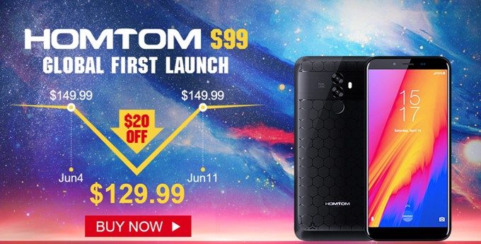 HOMTOM S99の初売りキャンペーン