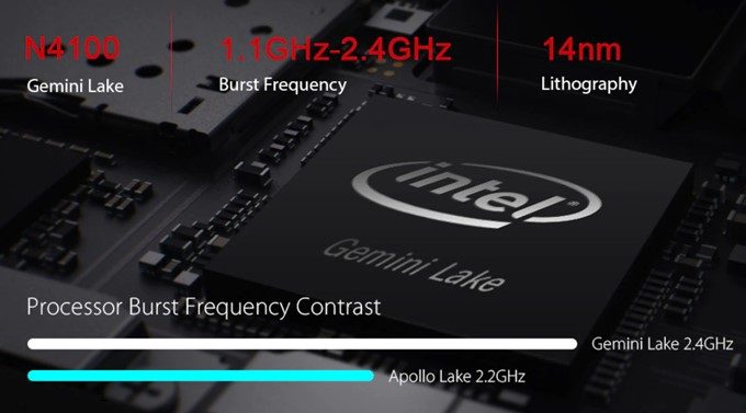 Jumper EZ BOOK X4はパワフルなN4100を搭載しています。