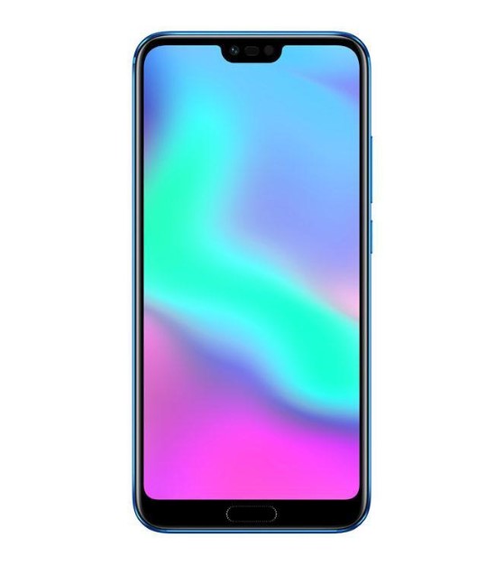 Huawei Honor 10のディスプレイは19:9の縦長ディスプレイでiPhone Xのような切り欠けディスプレイを採用しています。