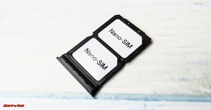 OnePlus 6のSIMトレイはNanoSIMが2枚しか入らないのでMicroSDは利用できない