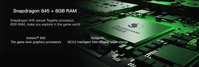 Black Shark国際版は現時点で最高性能のSnapdragon 845を搭載