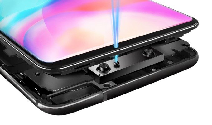 Vivo NEXは3D顔認証システムを搭載しています。