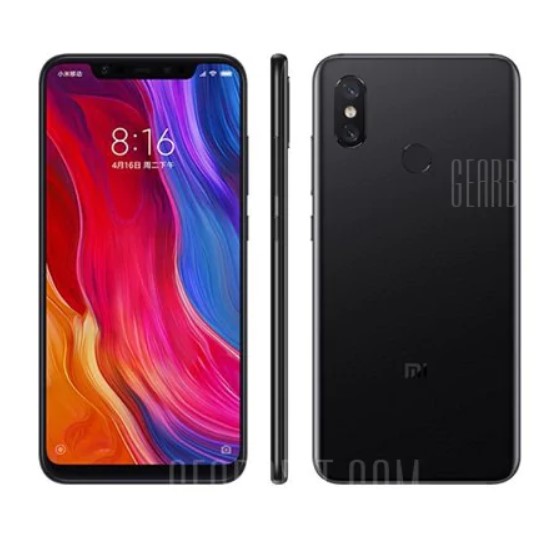 Xiaomi Mi 8は切り欠けディスプレイを採用