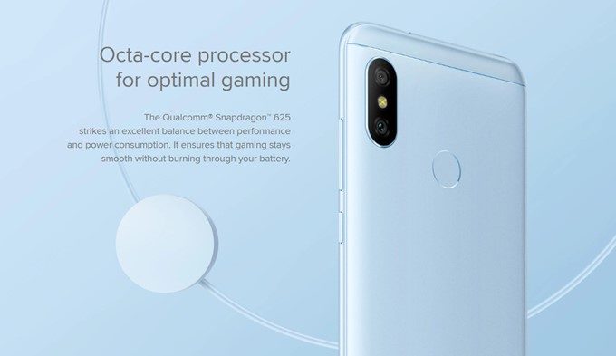 Xiaomi Mi A2 LiteはSnapdragon 625を搭載