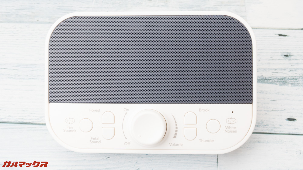 ANFURIG HFD-600の操作パネル側にはインジケーター類が備わっていないので光らない