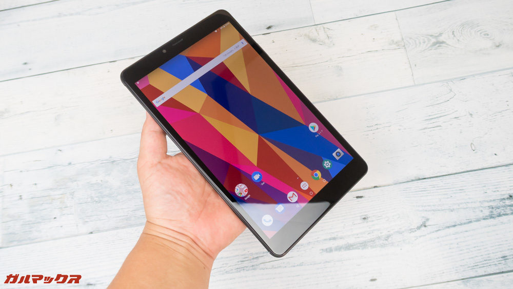 CHUWI Hi9 Proは8インチクラスなので持ち運びやすい！