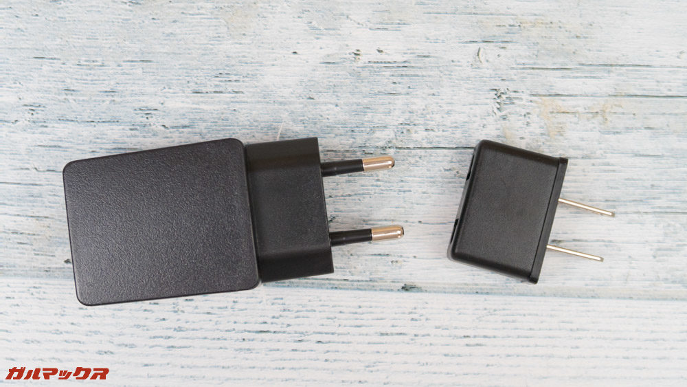 CHUWI Hi9 Proの付属充電器を利用するには変換プラグを利用しなければならない