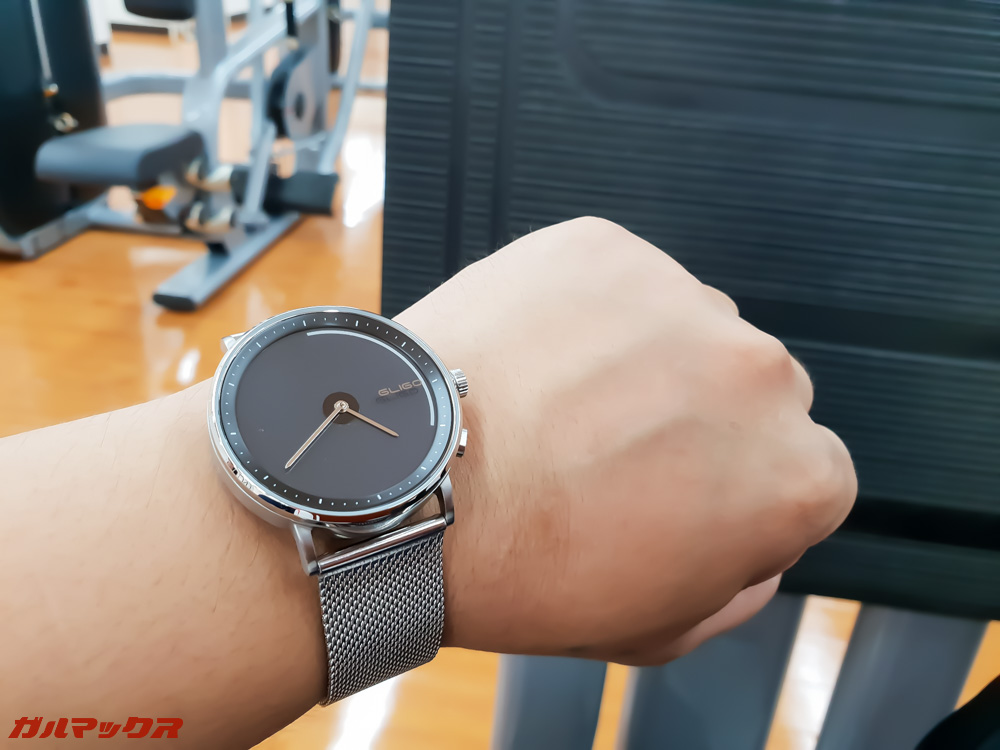 GLIGOは運動時にもフィット感が抜群