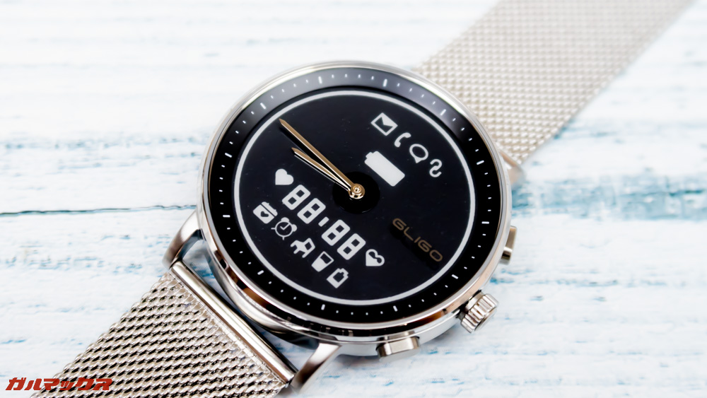 GLIGOの文字盤はインクスクリーン