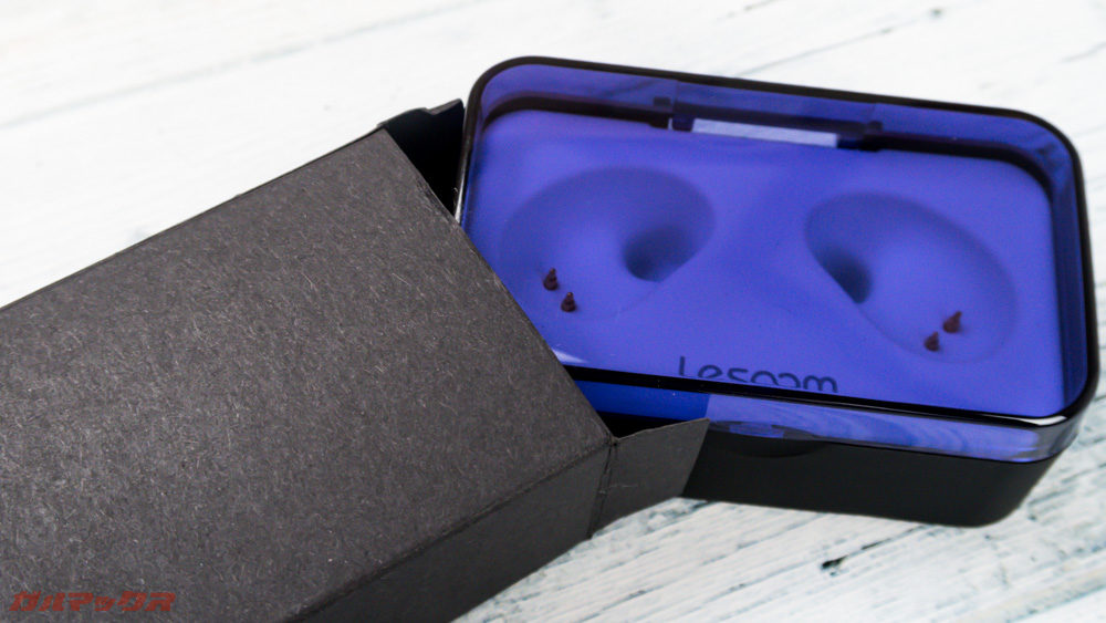 Lesoom T1の大きい箱にはケースが入っていました。