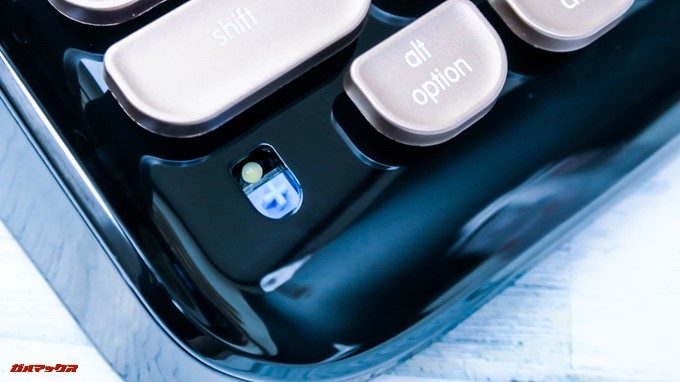 Rymek BluetoothメカニカルキーボードはGateron Blue スイッチとCherry MX Blue スイッチ