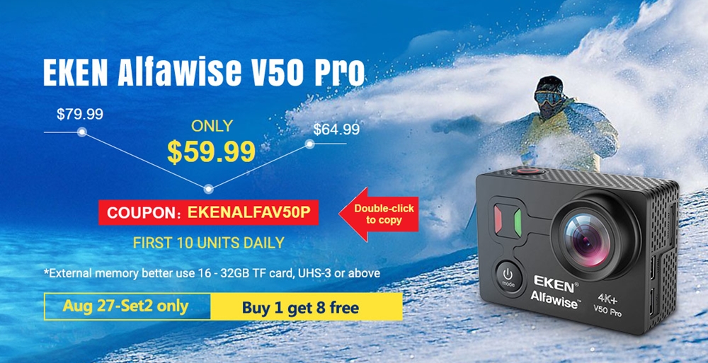 Alfawise V50 Proの初売りセール