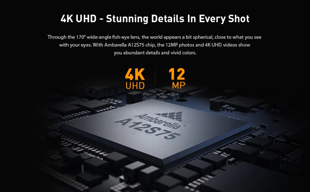 Alfawise V50 Proは4K30FPSでの撮影に対応!