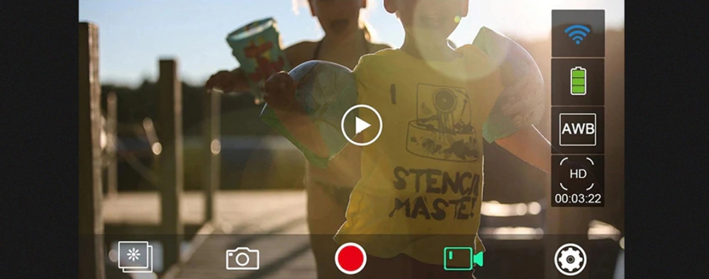 Alfawise V50 Proは直感的な操作が可能なタッチパネル仕様となっています