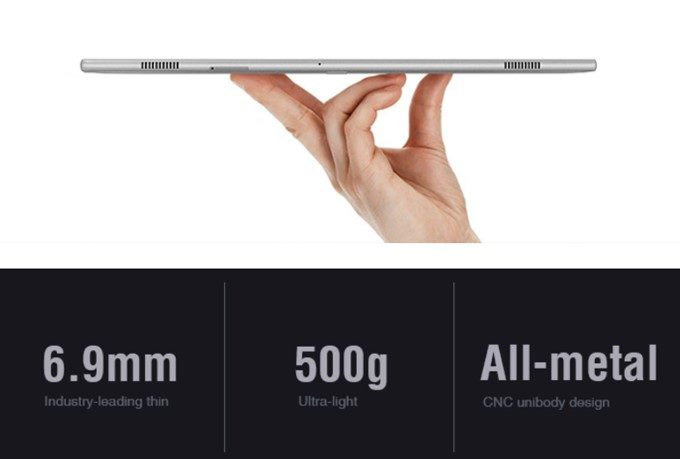 Alldocube Xは薄型設計