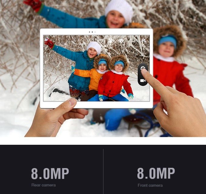 Alldocube Xは800万画素カメラを搭載