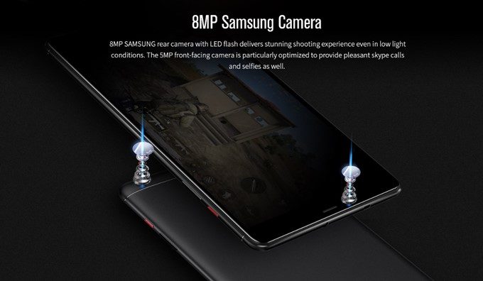 CHUWI Hi9 ProのカメラはSAMSUNGカメラを搭載しています。