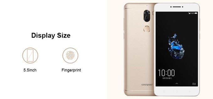 Coolpad Cool Play 6は5.5型のFHDディスプレイを搭載するが、16:9の比率となっています