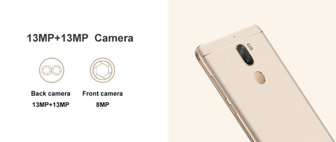 Coolpad Cool Play 6はデュアルカメラを搭載。1300万画素×2で背景をボカした撮影も非常に得意