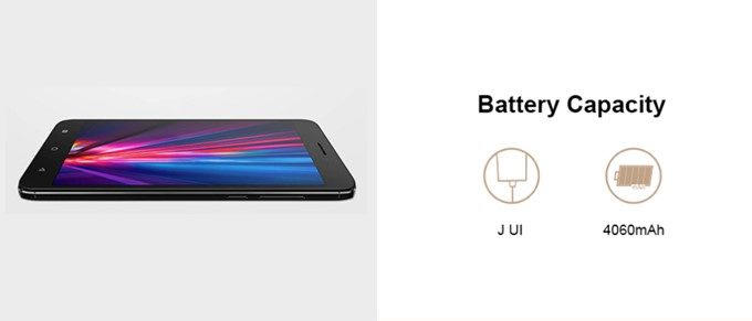 Coolpad Cool Play 6は4060mAhの大容量バッテリーを搭載。長時間駆動が期待できます。