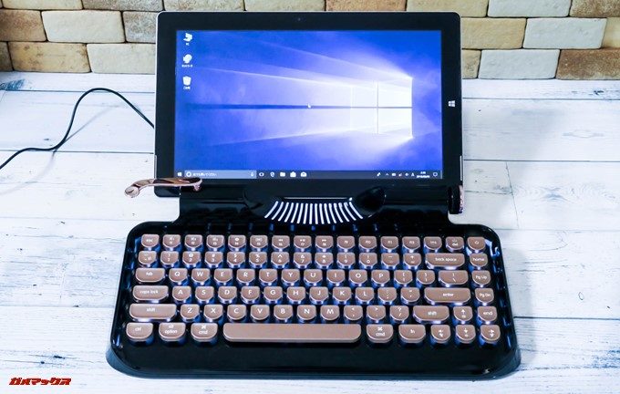Rymek BluetoothメカニカルキーボードはSurfaceなどのパソコンとも相性が良さげ!