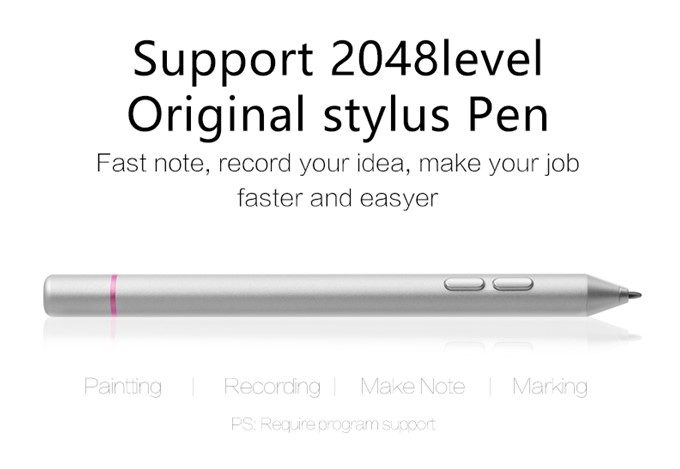 One Netbook One Mixはスタイラスペン入力にも対応しています。ペンは別売り