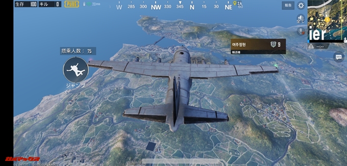 Huawei nova 3iでPUGBをPlay。ゲームが始まれば快適に遊べます