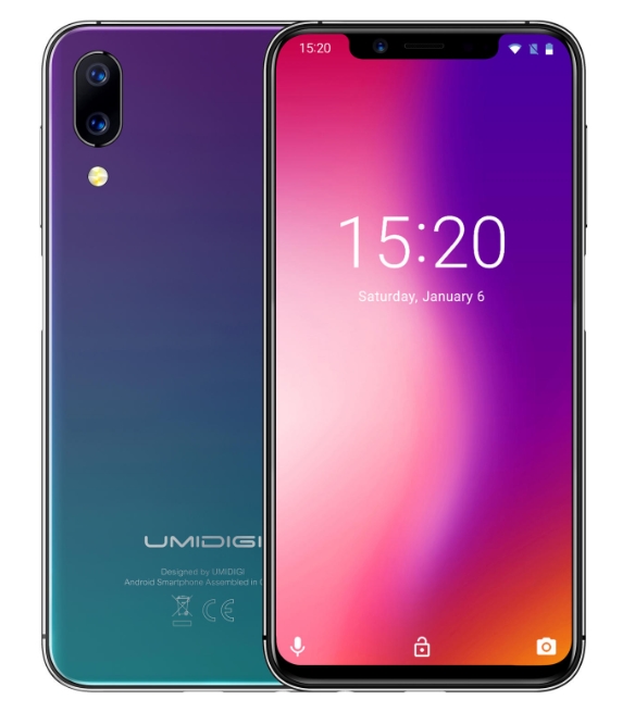 ［UMIDIGI One］と［UMIDIGI One Pro］のTwilight Color
