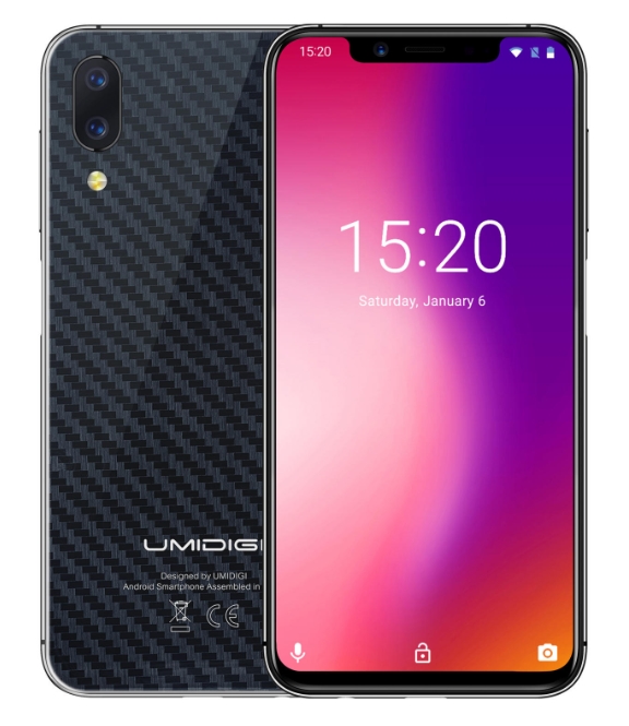［UMIDIGI One］と［UMIDIGI One Pro］のCarbon Fiber
