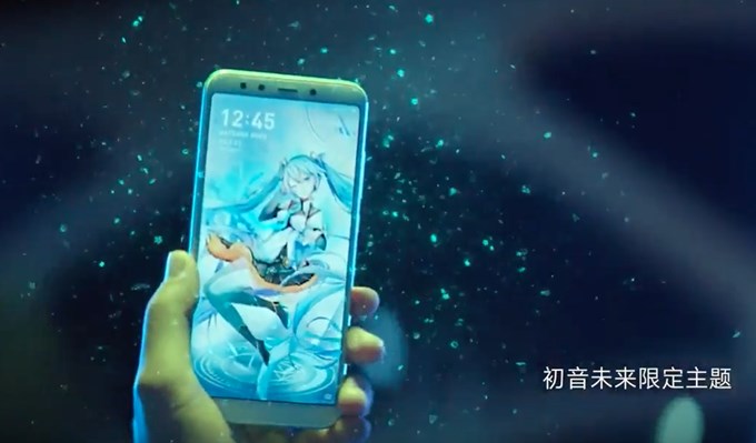 初音ミクのテーマも内蔵