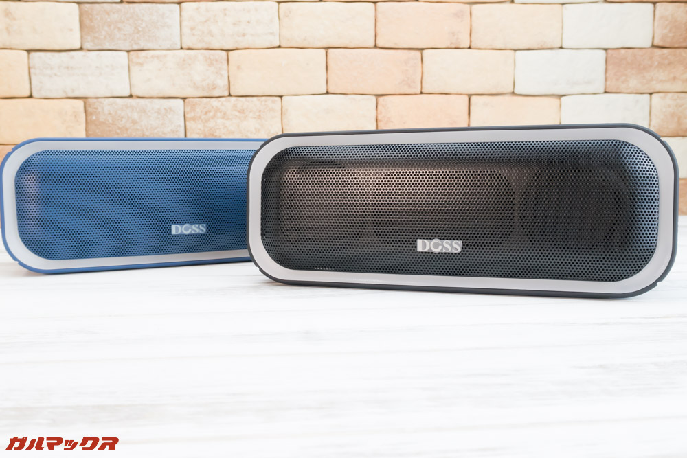 DOSS SoundBox Proはブルー以外にブラックも選択可能