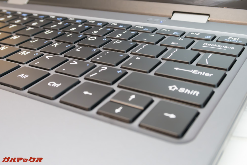 Teclast F5はガンガン文字入力するならギリな感じ