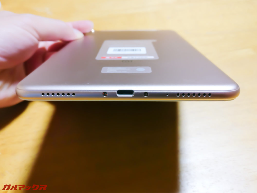 Mi Pad 4の下面