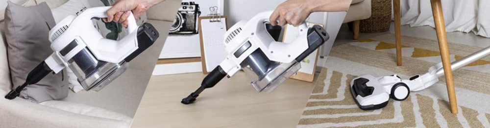 MooSooサイクロン式ワイヤレス掃除機