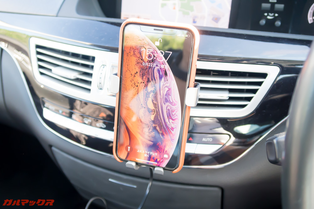 Autowit C3の縦置きは固定力抜群