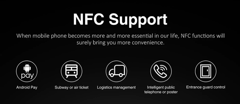 OUKITEL WP2はNFC対応