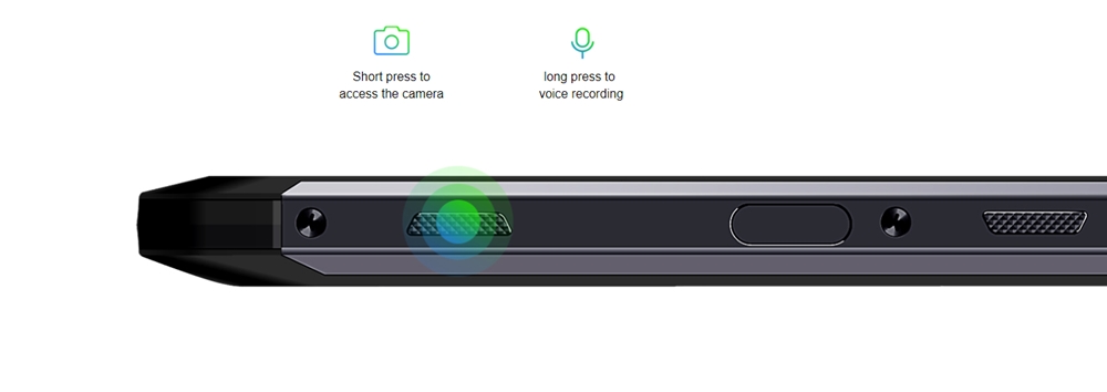 Ulefone Power 5は本体側面に便利な物理ショートカットを搭載